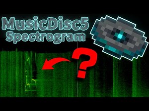 [Minecraft]Spectrogram Analysis! Mystery of the newly added music disc "MusicDisc5"
