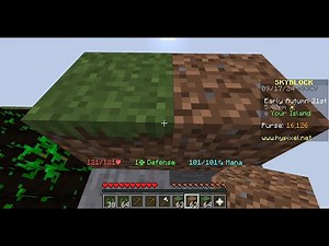 How To Buy Grass And Dirt? in MineCraft : HyPixel : SkyBlock