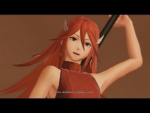 Fire Emblem Warriors (Switch) Clothing Disrobe / Armor Break Attribute with Cordelia - Gameplay ITA