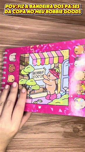 POV: I drew the World Cup country flags in my Bobbie Goods #coloring #art #drawing