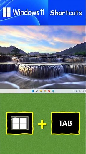 Shortcut keys to open Task View, Virtual Desktop and Apps in Windows 11