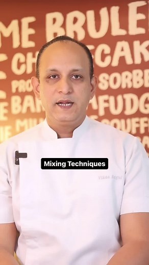 Diferentes técnicas de mezcla en repostería