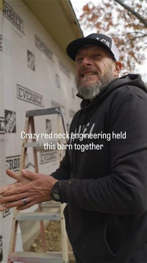 Crazy find during 100yr OLD barn restoration.