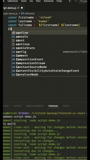 JavaScript concat() Method Made Easy #javascript #javascripttutorial #javascriptinterview #coding