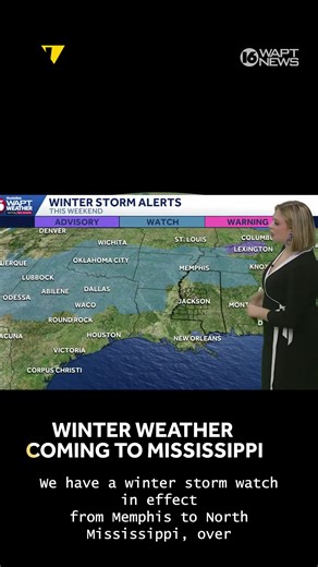 TIMELINE: Arctic blast and winter storm coming to Mississippi. 16 WAPT meteorologist Christana Kay tells us what we can expect this weekend.
