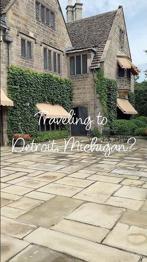 The Edsel and Eleanor Ford house located in Grosse Pointe Shores, MI 🛞🚗 #michigan #detroit #travel