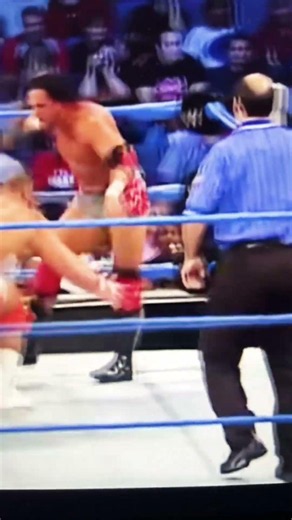 John Cena very early in his career pulls off a spine buster on Billy K on smackdown in 2002