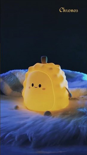 Adorable & Soft! Durian Silicone Night Lamp – Perfect Kids’ Night Light! 🌰 | Chronos Lights
