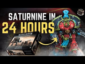 Can you paint SATURNINE in 24 hours?