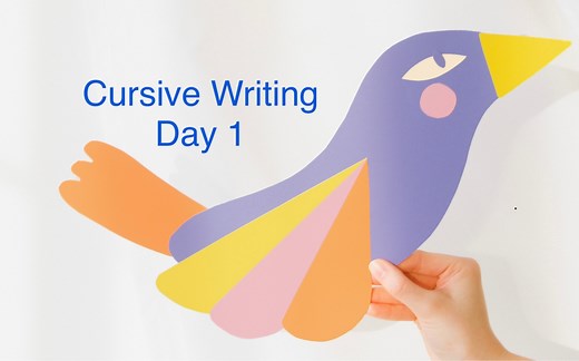 Day 1 英文连体字练字｜Cursive Writing