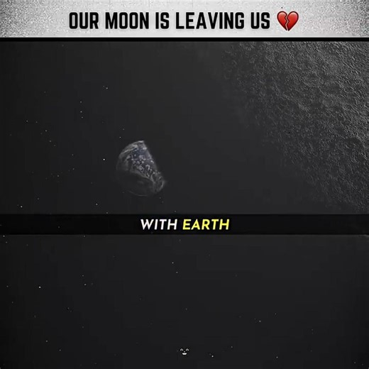 Earth Is Losing Its Moon 💔😭
