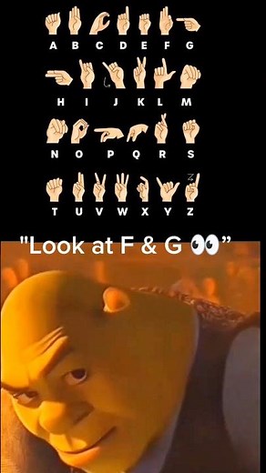 I Learned What F & G Mean 👀 #shorts #meme #relatable #signlanguage #viral #short #viralshorts