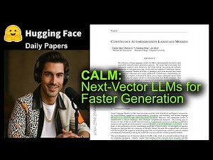 CALM: Next-Vector LLMs for Faster Generation