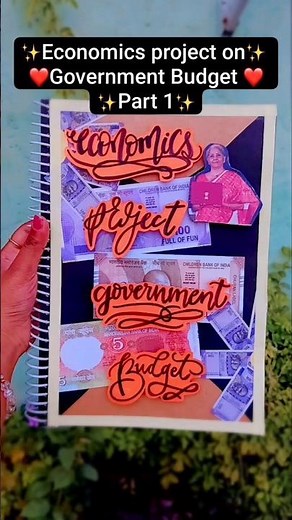 Government budget and the economy class 12th project | Economics project (part1)#shorts#project#cbse