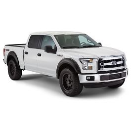 Bushwacker Pocket-Style Fender Flare Matte Black Set F-150 2015-2017