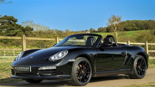 2011 Porsche Boxster Svart manuell, 6 växlar Högerstyrd i...