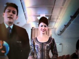 Singapore airlines Safety Video A380