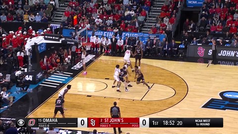 St. John's vs. Omaha - First round NCAA tournament extended highlights
