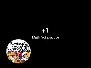 Math fact  1 fluency videos