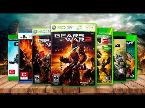 I tried ALL the GEARS OF WAR games in ONE VIDEO!! |SLOW|