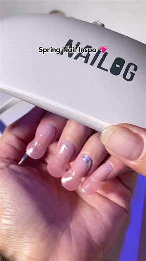 Perfect spring nails ✨ #nailinspo #springnails #nails #shorts