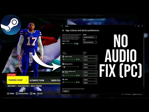 HOW TO FIX Madden 24 No Audio Bug on PC