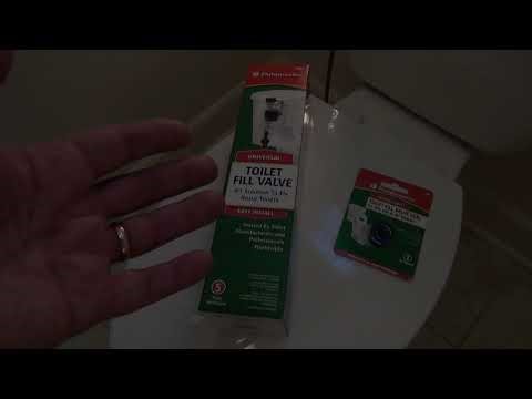 How to Install Fluidmaster Toilet Fill Valve...for Dummies