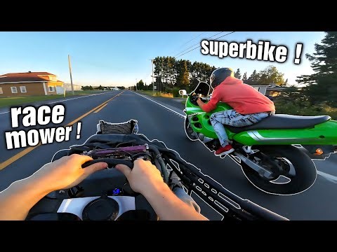 Racing My DEATH MACHINE vs SUPERBIKES !