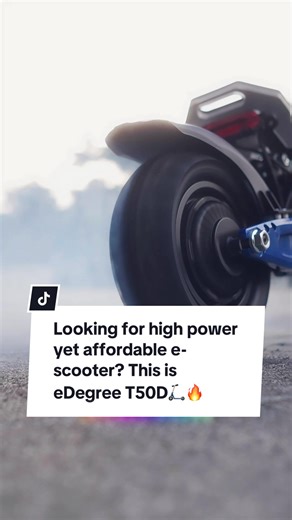 Powerful E-Scooter eDegree T50D for Your Ride