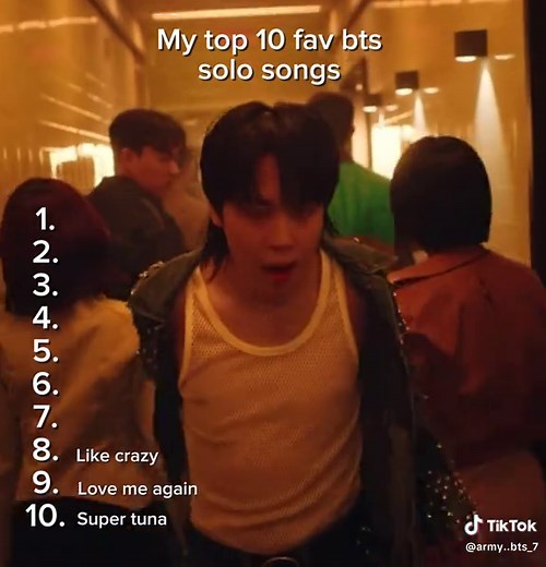 My Top 10 Favorite BTS Solo Songs