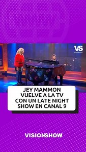 📺 El conductor y comediante argentino Jey Mammon prepara su retorno a la televisión abierta a través de Canal 9 con un ciclo llamado “Medianoche con Jey”, que se emitirá de lunes a viernes a las 23:30 hs. Aunque ya se anunció el proyecto, por el momento no hay fecha oficial de estreno ￼. En la reciente promoción del canal, Jey aparece interpretándose a sí mismo al piano y también encarnando a su popular personaje Estelita, señal de que recuperará el estilo irreverente y musical de su programa a
