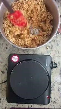 3 Ingredient Peanut Butter Cheerio Bars | DIY Homemade Cereal Bars | No Bake Recipes for Kids