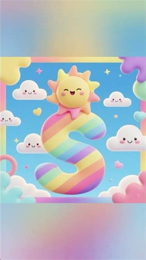 Letter S Song ☀️ | Learn ABC for Kids #alphabetsong #lettersoundssongforkids #shorts #letters