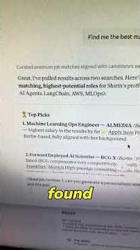 Smart way to search and apply for jobs #datascientist #llm #job