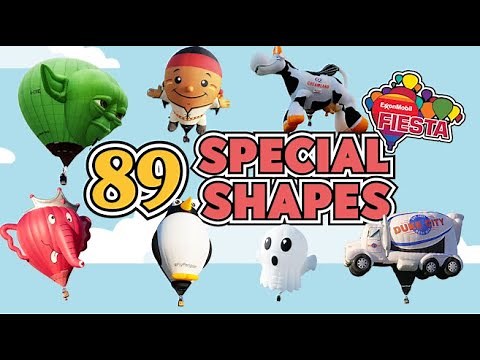 ✨ 89 Special Shape Hot Air Balloons! CONFIRMED!🎈 | Albuquerque Balloon Fiesta 2025