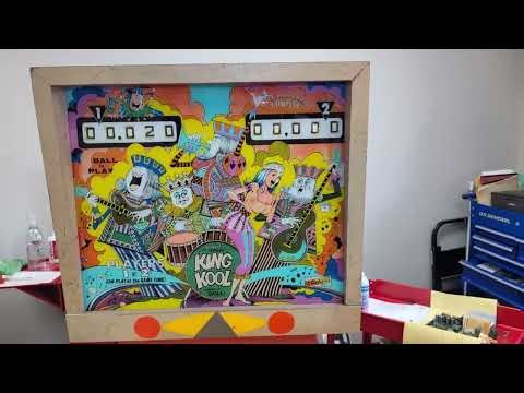 Gottlieb King Kool Pinball Restoration: Reviving the boot-up and major features