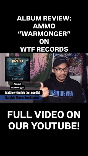 Ammo – Warmonger Album Review | Dutch Rapcore