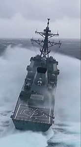 Navigating Through a Massive Storm at Sea 🌊