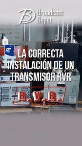 El RF Field Specialist Ing. Jorge Dieguez nos explica en un breve tutorial, cómo debe ser la correcta instalación de un transmisor RVR para lograr que trabaje de manera óptima durante toda su vida útil. Más info: sales@7bd.com // Tel: +1 (305) 5993100 . . #broadcastDepot #broadcast #broadcasting #fm #am #television #satellite #transmission #radio #ott #ip #streaming | Broadcast Depot | Facebook