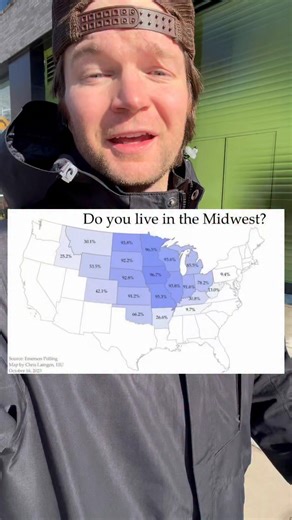 The Midwest map of the USA! #fblifestyle | Chris Tuck