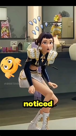 Huntrix WITHOUT Makeup are 🔥😍 | Kpop demon hunters #shorts