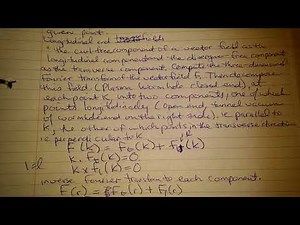 Diagram 496f WOW! Helmholtz Decomposition Fourier Transform