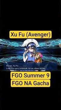 CHAINSAW IN HAND, XU FU(AVENGER) Gacha - Fate/Grand Order NA #fgo #xufu