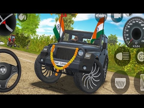 Modified Mahindra Thar😈Games:Indian Yellow Thar (Gadi Wala Games) Car Game Android Game - #2025