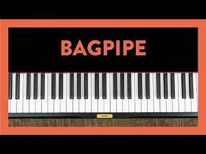How to Play the Song "Bagpipe" on Piano | Piano Lesson