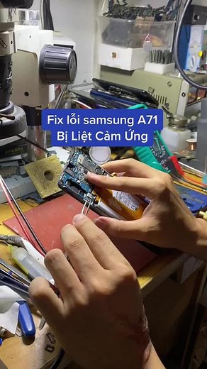 Khắc Phục Lỗi Cảm Ứng Trên Samsung A71