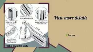 Watch Heavy Duty Hole Punch on Amazon Live