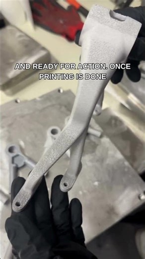 Watch SLM 3D Printing Turn Aluminum Into Formula Student Car Parts #additivemanufacturing