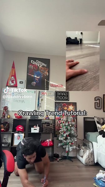 Crawling tutorial #tiktok #relatable #viralvideo | crawling in public trend