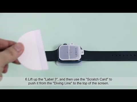 How to Install 8-Pack Soft TPU Screen Protectors for Apple Watch (Updated with details)